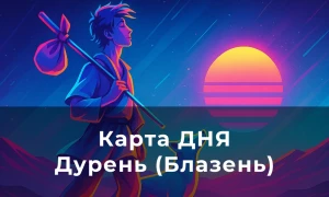 Карта дня – Таро Дурень (Блазень)